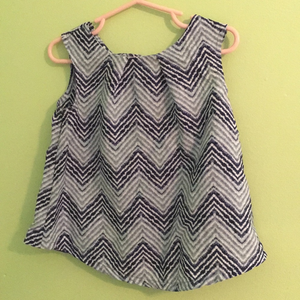 Zig Zag Top (girl’s 4T)